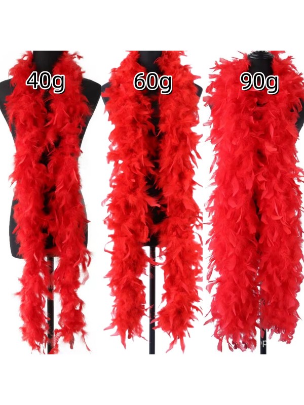Thick Turkey Feather Boa